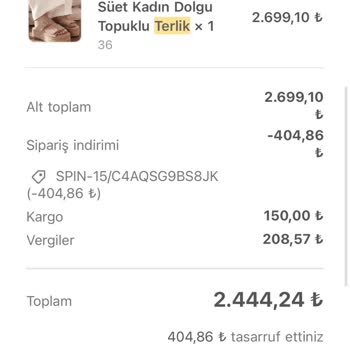 I Love Shoes Ürün Hâlâ Tedarik Edilmedi Ve Siparişim Gönderilmedi