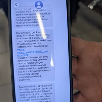 Gecikme Sonrası 5 Euro İade Benim İçin Uygulanmadı