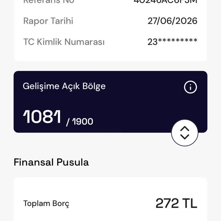 Findeks Kredi Puanım Beklenmedik Şekilde Düşmüş, Hatası İncelenmeli