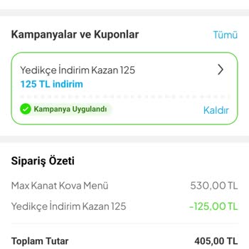 Yedikçe İndirim Kampanyasında Söz Verilen İndirim Az