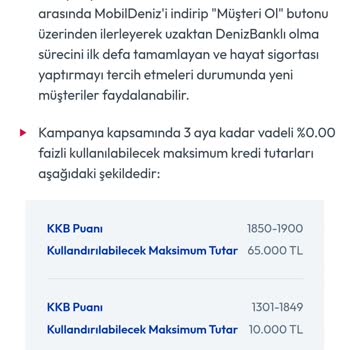 Denizbank Kampanyası Yanıltıcı: 100 Bin TL Kredi Vaadi 10 Bin TL’ye Düşürüldü