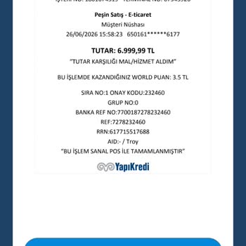 Amazon’dan Yetkisiz 6.999 TL Çekim Ve İade Talebi