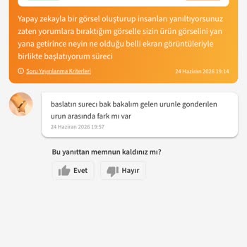 İlan Görüntüsüyle Farklı Bilezik Gönderildi Ve İade Reddi
