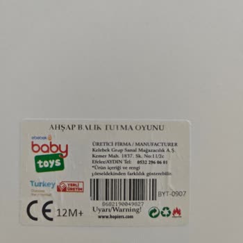 Ebebek Mıknatıslı Ahşap Oyuncağın Parçası Ayrıldı Bebekte Boğulma Riski
