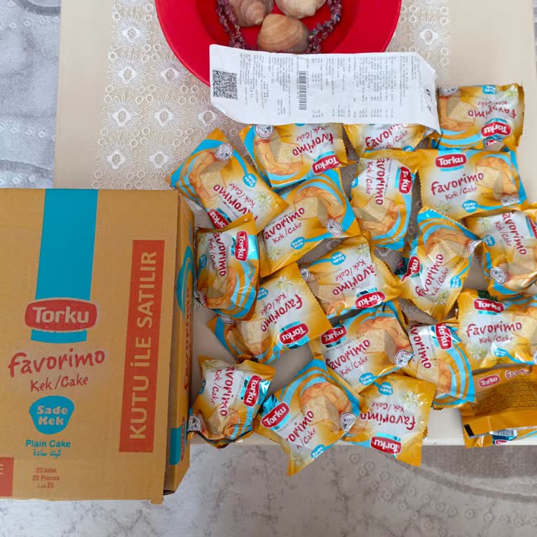 Torku Kek Paketi 20 Adet Olması Gereken Ürün 19 Adet Eksik