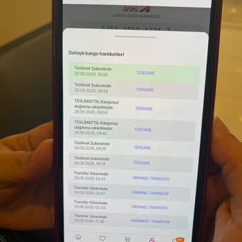 Aras Kargo’nun Teslim Edilmemesi Ve Yanıltıcı Bilgiler Nedeniyle Mağduriyet