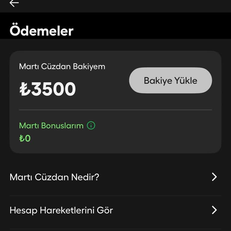 Martı Cüzdanı 3.500 TL İadesi Gecikiyor Ve Müşteri Hizmetleri Yanıtsız