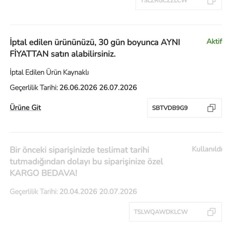 Ödeme Alındıktan Sonra Sipariş İptali