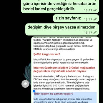 İade Hakkı İhlali Ve Para İadesi Yapılmaması