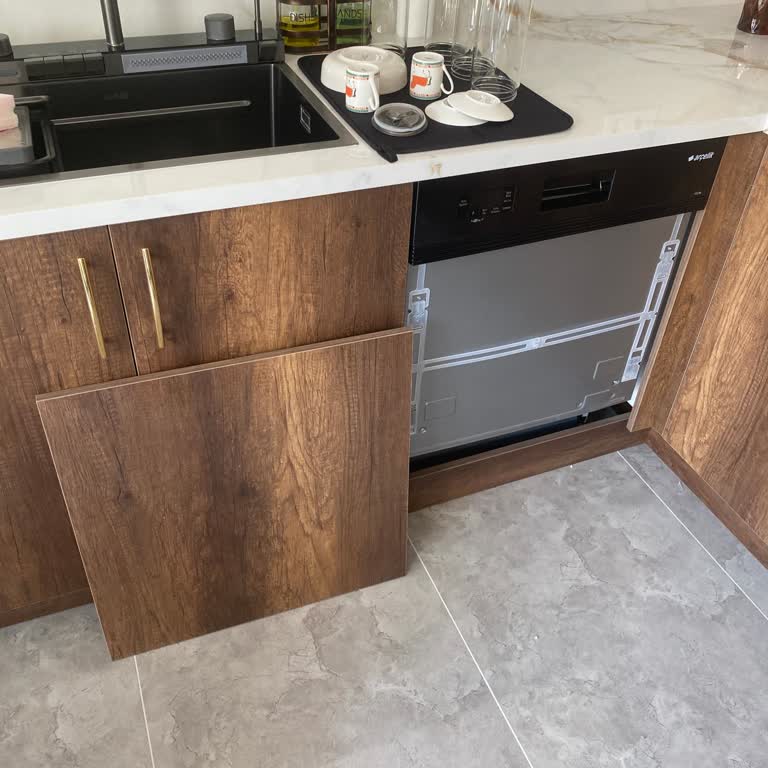 Arçelik Bulaşık Makinesi Ankastre Kapak Montajı Yapılmadı