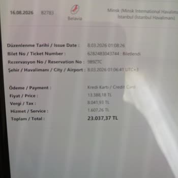 Turna.com Biletimi Charter Olarak Gösterdi Ve İade Yapmadı