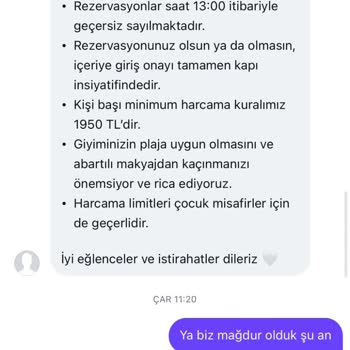 Rezervasyonum Kabul Edilmedi Ve Çalışanlar Kaba Davrandı