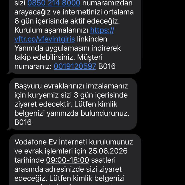 Kurulum Randevusu Gelmedi Ve Destek Hattına Ulaşılamıyor