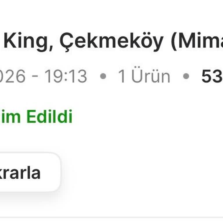 Buz Gibi Gelen Burger King Yemekleri Ve Cevapsız Şikayet