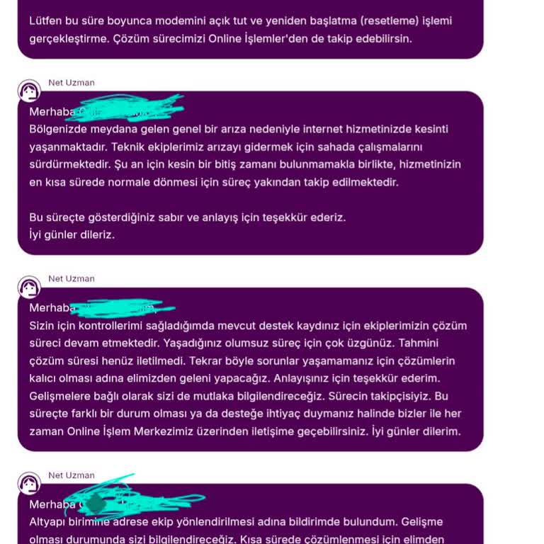 TurkNet İnternet Kesintisi 2,5 Gün Süren Süreç Bilgi Eksikliğiyle Mağdur Ediyor