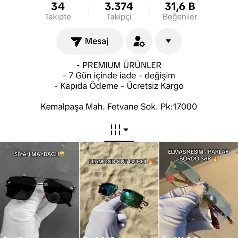 Millerglasses Yanlış ve Kalitesiz Ürün İade Talebine Yanıt Yok