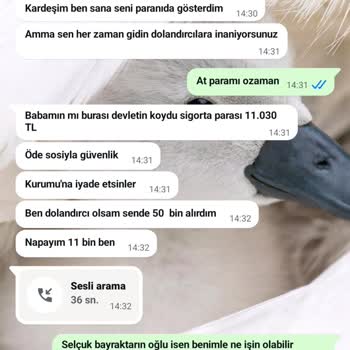 Sahte B******** Oğlunun İkna Çabası Ve 11 Bin TL Talebi