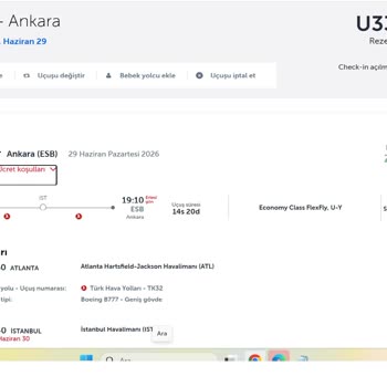 THY Esnek Bilet Haklarının Yok Sayılması Ve 750 Dolar Ücret Talebi