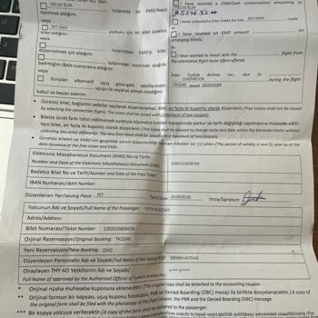 Aşırı Rezervasyon Nedeniyle Söz Edilen 200 Euro Tazminatın Ödenmemesi