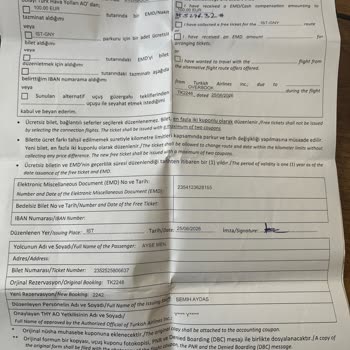 Aşırı Rezervasyon Nedeniyle Söz Edilen 200 Euro Tazminatın Ödenmemesi