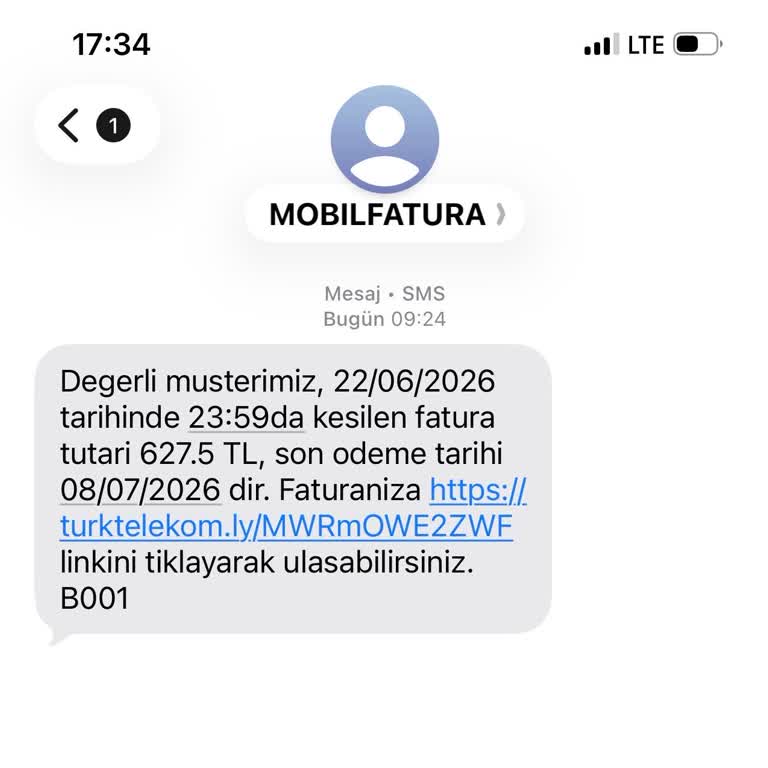 Açma Kapama Ücreti Nedeniyle Faturam 627,5 TL’ye Çıktı Ve İptal Talebi