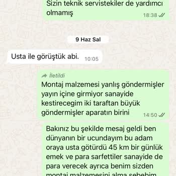 Yanlış Montaj Malzemeleri Ve Eksik Haberleşme Kablosu: Ciddi Mağduriyet