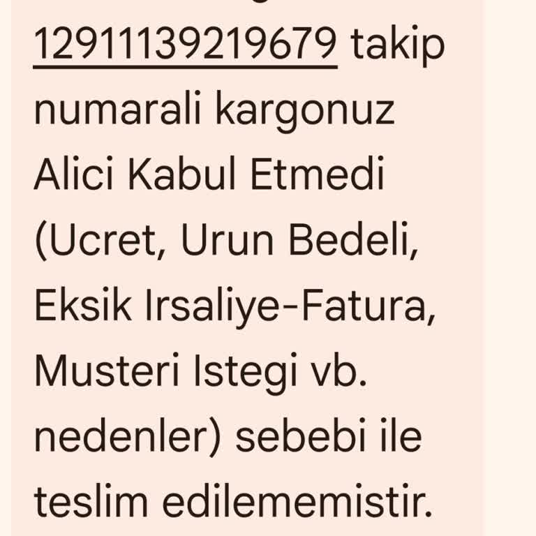 Kargo Şubeye Bırakıldı, Adrese Teslim Edilmedi