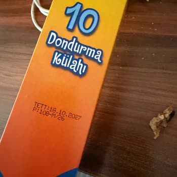 Getir'de Yabancı Cisimli Dondurma Külahı İçin İade Talebi