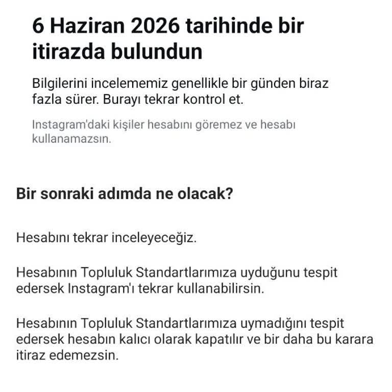 Instagram Hesabım Haksız Şekilde Askıya Alındı Ve İtirazım Görmezden Gelindi