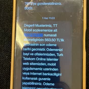 Faturasız Hatta Haksız 1800 TL Faturası