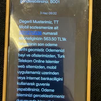 Faturasız Hatta Haksız 1800 TL Faturası