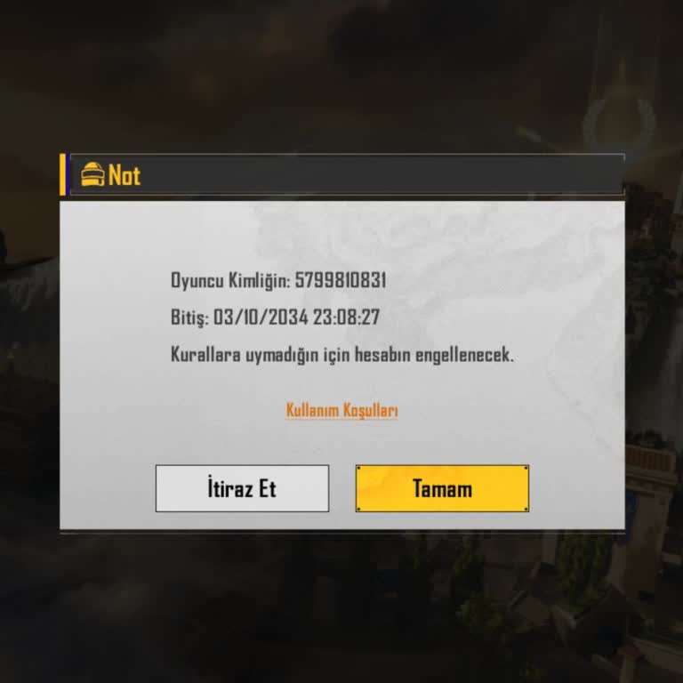 PUBG Mobile Hesabım Çalındı Ve Haksız Ban Yedi, Geri İade Talebi