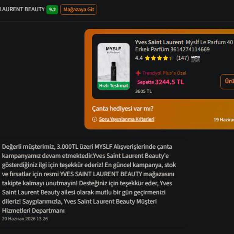 Kampanya Şartları Değiştirildi, Vaad Edilen Çanta Gönderilmedi