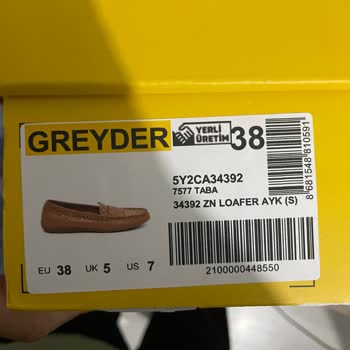 Yanlış Ayakkabı Numara Gönderimi Ve Stok Bilgileri Yanıltıcı