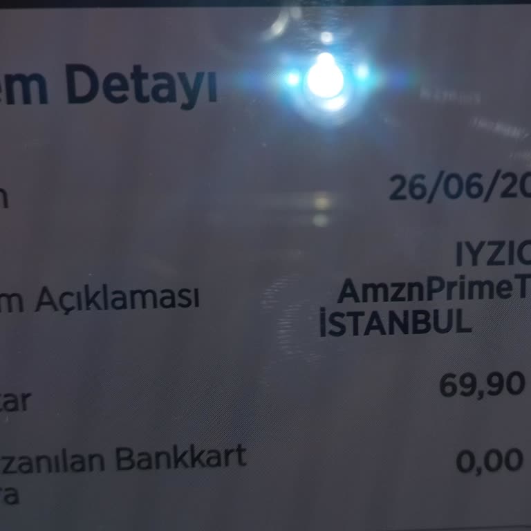 İzinsiz Amazon Prime Ücreti Çekimine İtiraz Ve İade Talebi