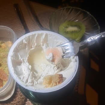 Şok Market’te Satılan Sek Krem Peynirinde Pembe Yabancı Parça