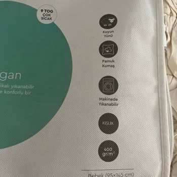 Yıkanabilir Olarak Satılan Bebek Yorganı Yıkamada Çekti Ve Mağaza Değişimi Reddetti