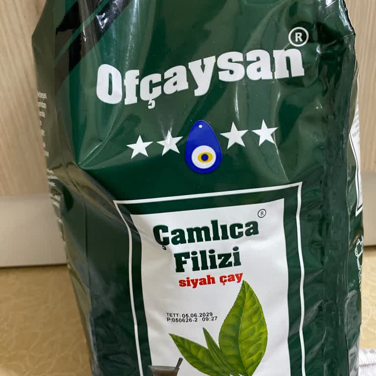 Yeşil Çay Paketi Bergamotlu Siyah Çay İçeriyor