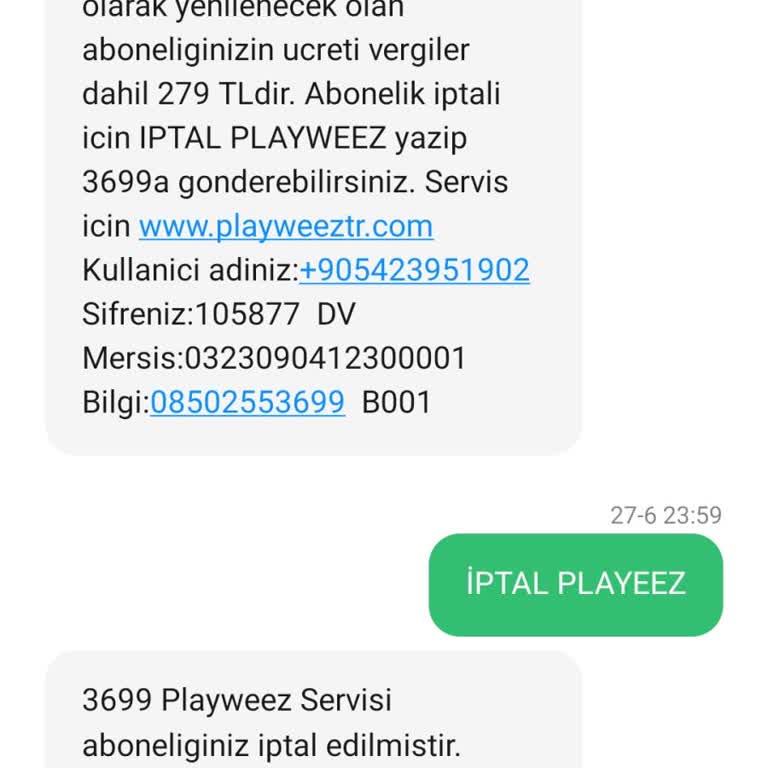 Türk Telekom Rızam Dışı Abonelik ve 279 TL Fatura İptali Talebi