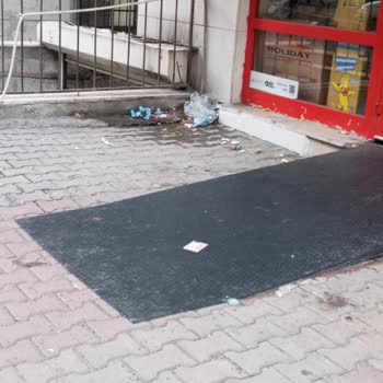 Şok Market Önündeki Çöp Ve Kedi Maması Sorunu