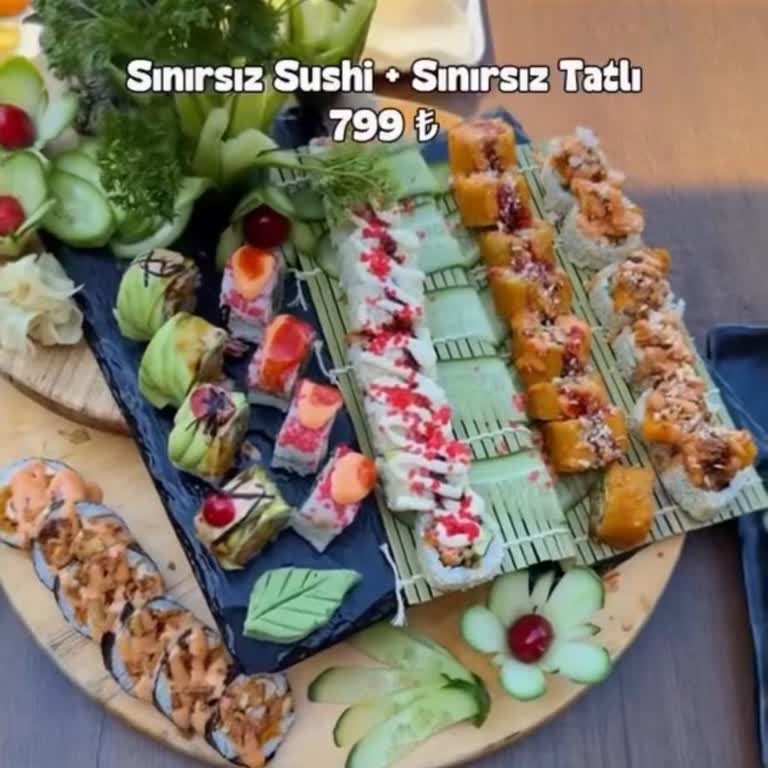 Instagram'da Yanıltıcı Reklam Sınırsız Sushi 799 TL Sadece Sebzeli