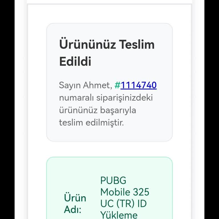 185 TL’ye Karşı Sadece 120 UC Alınması Ve Kaba Müşteri Temsilcisi