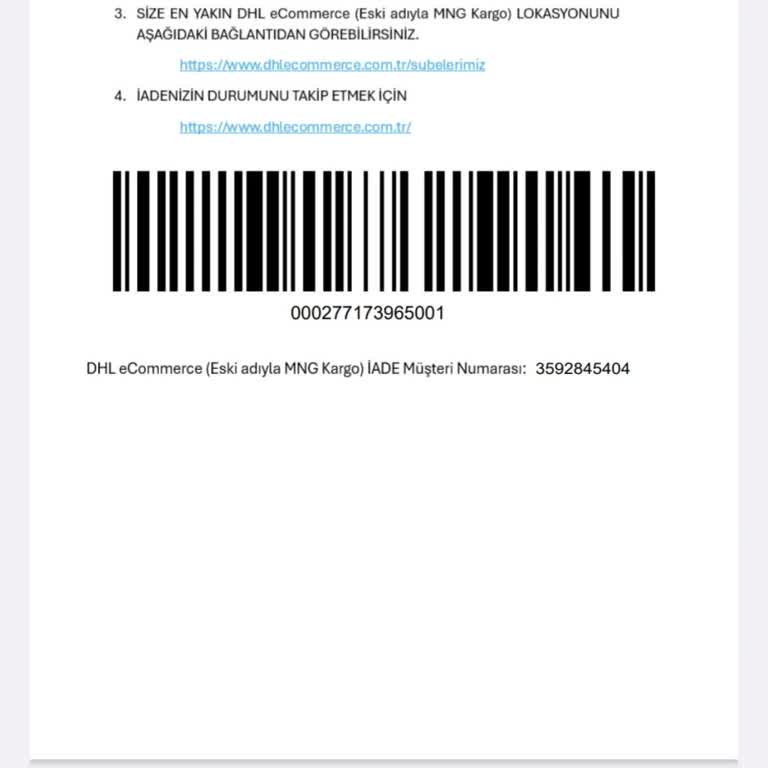 Zara Online Mağazada Yenilenmeyen İade Kodu Nedeniyle Değişim Hakkının Kullanılamaması