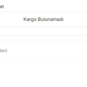Kargo Seçim Ekranında Sürekli Hata Veriyor Ve Sipariş Tamamlanamıyor