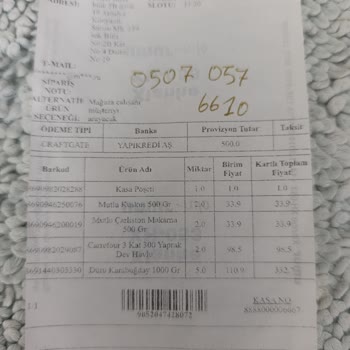 Alınan 5 Paket İçin 6 Paket Ücretinin Tam İadesi Talebi