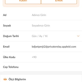 Üyelik Bilgilerim Silindi Ve Sipariş Takibim Durdu