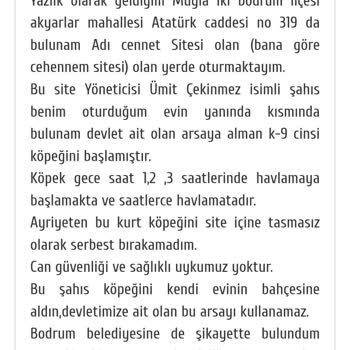 Gece Havlayan Köpek Sesleri Nedeniyle Yaşam Kalitesi Bozuldu