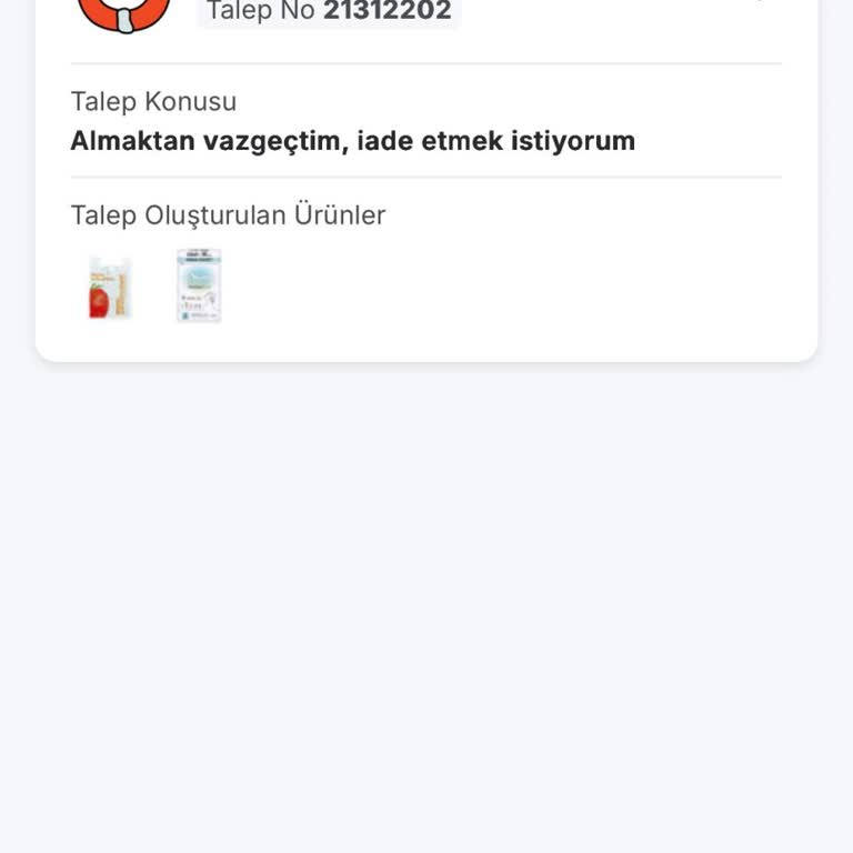 Migros Sanal Market'te Yanlış Bebek Bezi İadesi İçin Cevap Almama