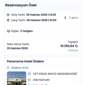 Etstur Panorama Hotel Özdere’de Yanıltıcı Reklam Ve Eksik Oda Donanımı