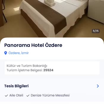 Hotel Panorama Özdere Yanıltıcı Fotoğraflar Ve Eksik Temel Hizmetler